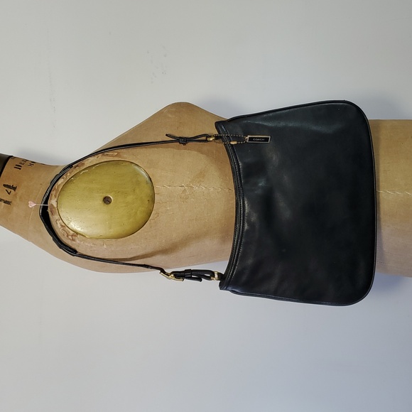 Coach 8165 Ashton Vintage Leather Black Adjustable Shoulder...